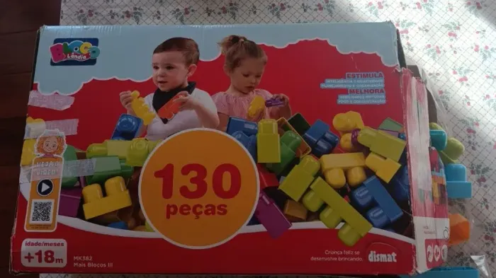 Brinquedo Blocos de Montar Grandes Blocolandia