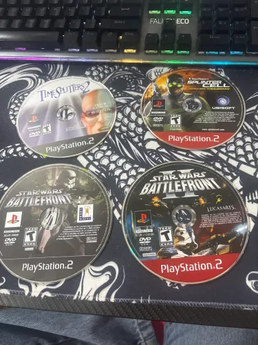 Jogos Originais PlayStation 2 (PS2) - Somente Discos - Coleção Rara ?
