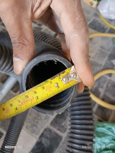 Tubos corrugadao preto 25 metros