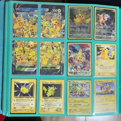 coleção de pikachu's