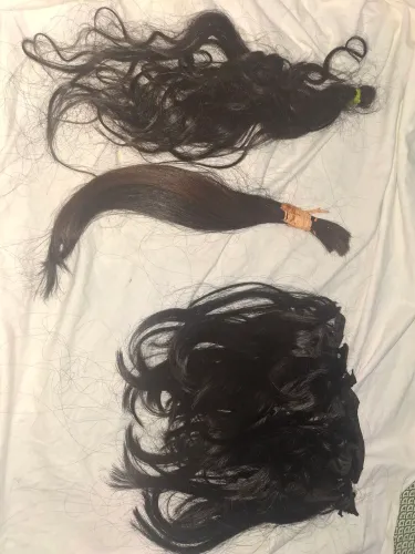 Mega hair, cabelo humano