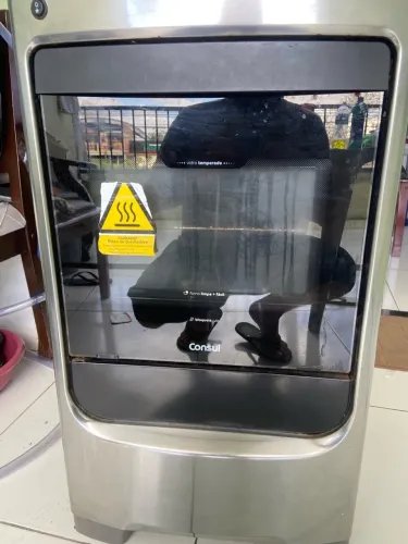 Fogão 4 boca inox automático