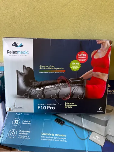 Bota de Compressão Pneumática F10 Pro