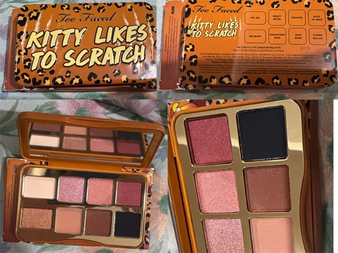 Palheta de sombras Kitty Likes to Scratch da Too Faced