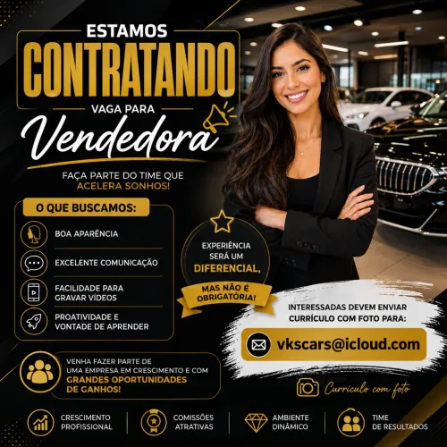 Vaga de vendedora 
