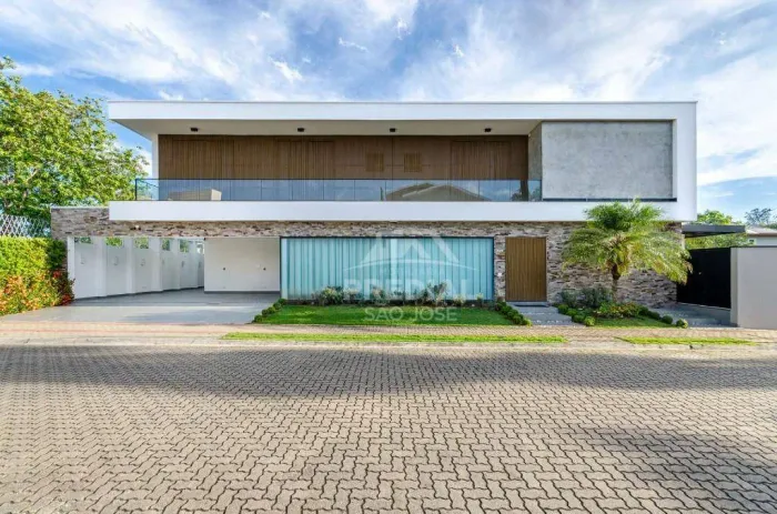 Casa com 6 dormitórios à venda, 505 m² - Condomínio Loteamento Reserva das Figueiras - São