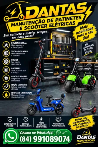 Dantas Manutenção de patinetes e scooter