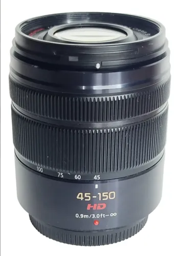 Panasonic Lumix G Vario 45-150 Micro Quatro Terços Micro Four Thirds Preto