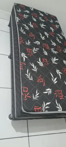 Cama box de solteiro