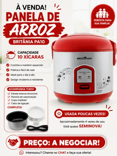 Panela Elétrica ? Tamanho Família