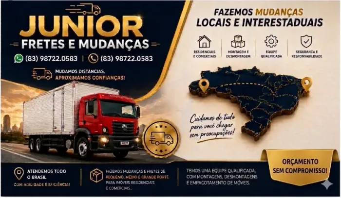 Júnior Fretes e Mudanças