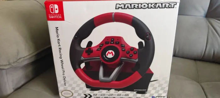 Volante Mario Kart Racing Wheel frete grátis
