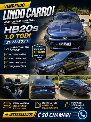 Hyundai HB20S Comfort 1.0 TB Flex 12V Aut. 2023