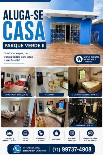 Alugo casa para Equipe 