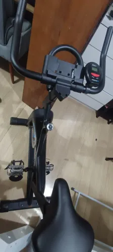  Bicicleta Ergométrica Spinning PodiumFit S300 - Silenciosa - Roda 8kg