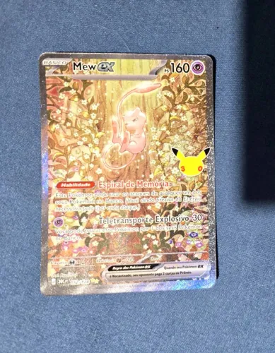Carta de Pokemon 30 anos Mew ex
