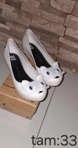 Sapato Melissa Gatinho Infantil Tam. 33