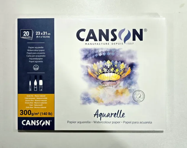 Bloco aquarelle Canson