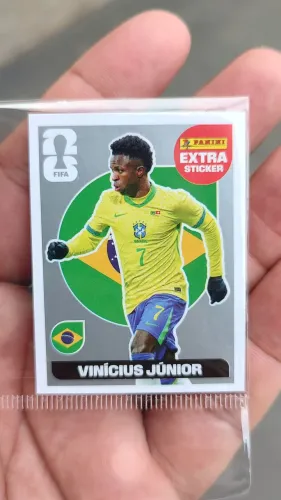 Figurinha Vinícius JR PRATA