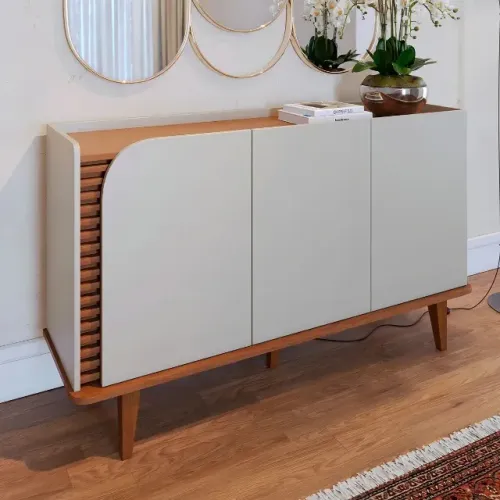 Buffet Moderno para Sala de Estar | Acabamento Impecável