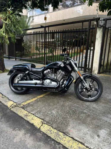 Harley Davidson Vrod Muscle 2014 Preta