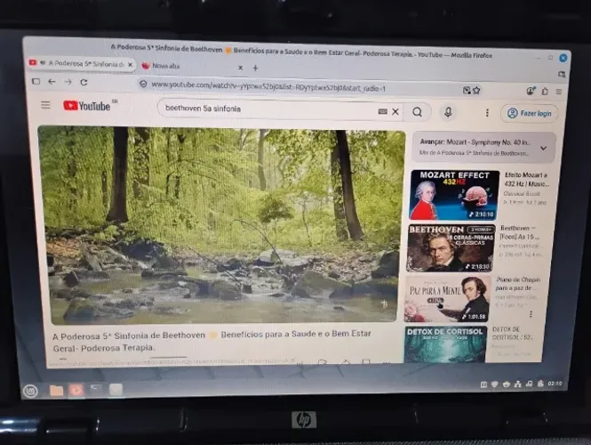 NOTEBOOK HP PAVILION DVD 6700 COM LINUX MINT