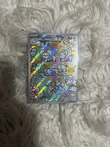 Carta Pokémon NM Maushold coleção de 30 anos