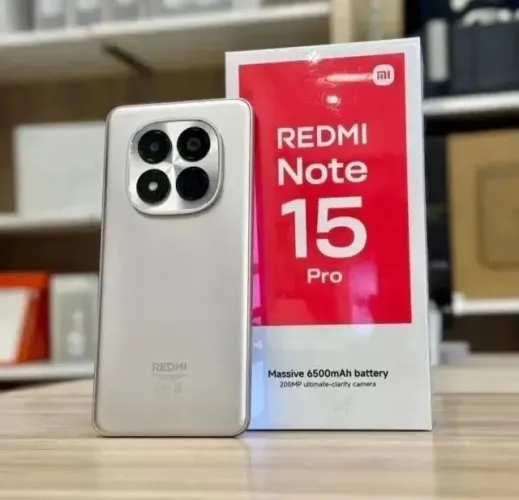 Redmi Note 15 PRO 4G NFC - 512GB ROM ou 256GB ROM + Capinha e Película - Leia a Descrição