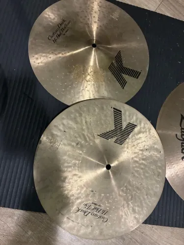 Zildjian K Custom Dark 14" Hi Hat Chimbal