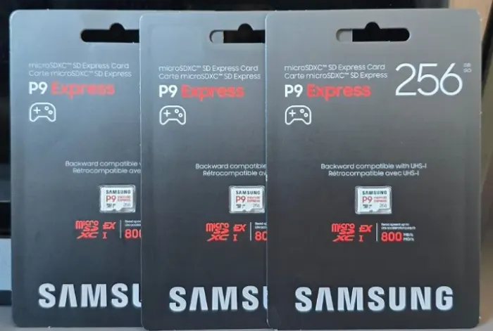 Cartão micro SD Express 256GB - Switch 2 - Trocas