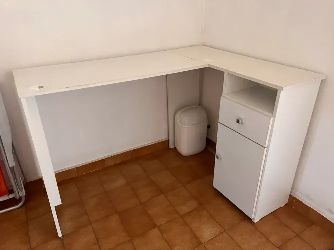 Mesa em formato ?L?