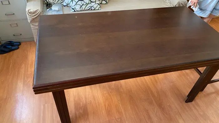 Mesa madeira 1,58cm x 85cm