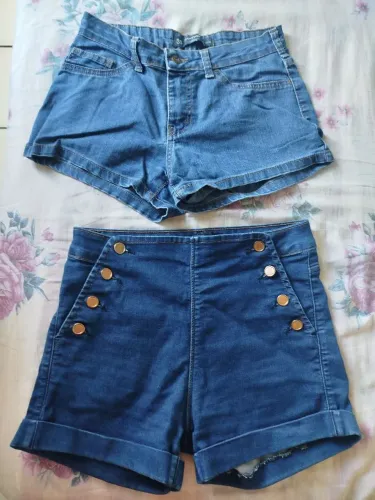 Combo de 2 Shorts Jeans 