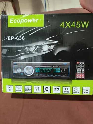 Som Automotivo Ecopower EP-636 4x25W com Bluetooth