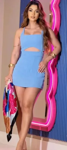 Vestido azul bb