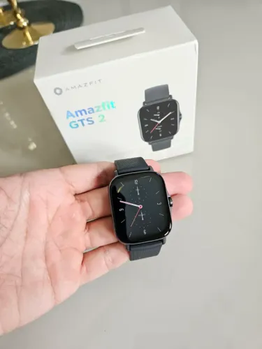 Smartwatch Amazfit GTS 2 AMOLED GPS Faz Ligações Lacrado