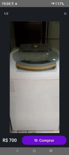 Máquina lavar Brastemp