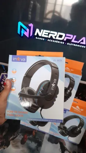 Headset gamer inova kv-8639
