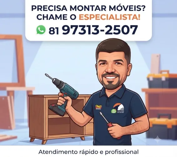 Montador de móveis (profissional)