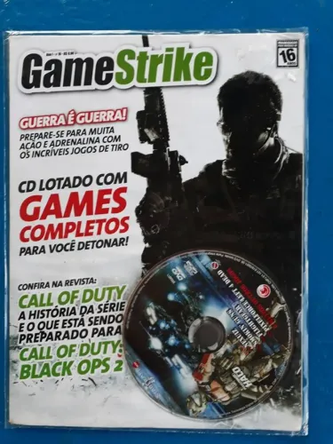 cd de jogos game strike ano 1  16 jogos de tiro games completos lacrado l31