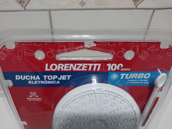 Chuveiro lorenzetti top jet turbo