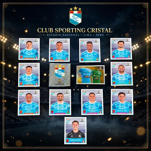 Kit de Figurinhas Sporting Cristal Libertadores 2023