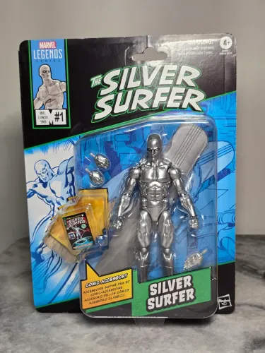 Marvel legends Surfista Prateado comic