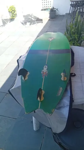 Prancha epóxi silver surf + kit