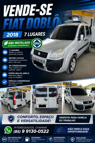 Fiat Doblo Essence 1.8 Flex 16V 5P 2018