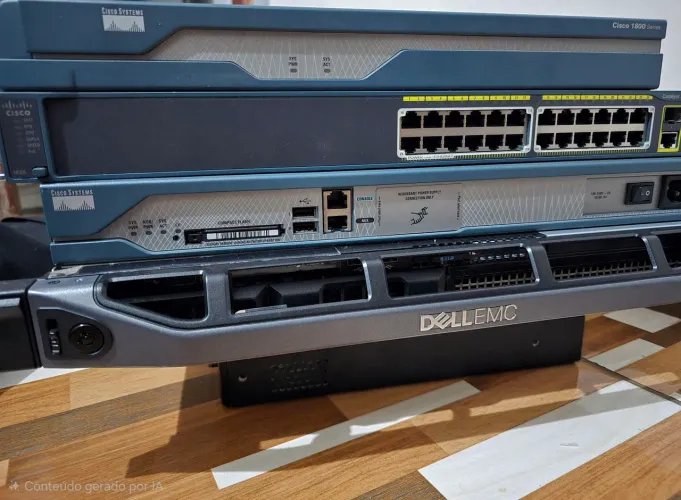 Aparelhos CISCO power edge R230 e outros