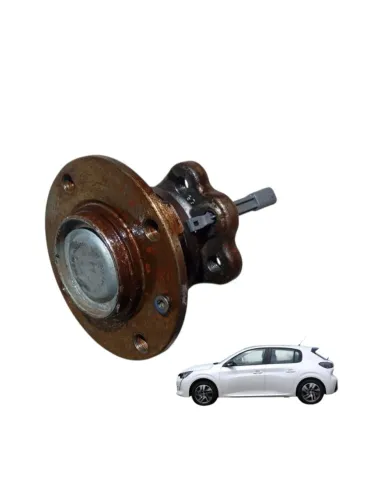 Cubo Rolamento Traseiro Esquerdo Peugeot 208 Griffe 1.6 2021