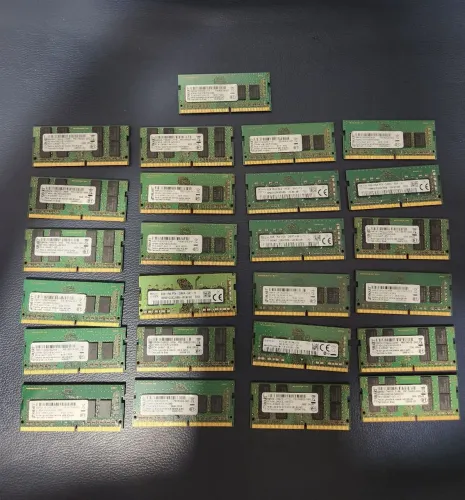 25 unidades memória ram ddr4 8gb notebook