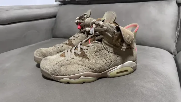 Tênis Air Jordan 6 Retro Khaki