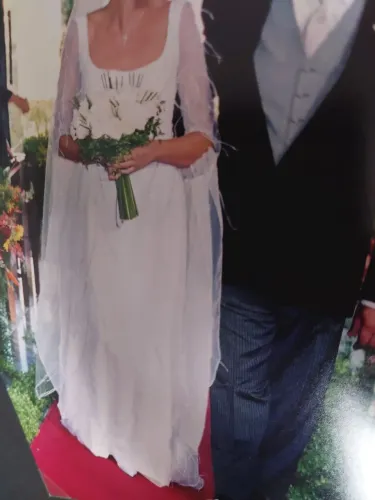 Vestido de noiva contemporâneo , moderno tam 40